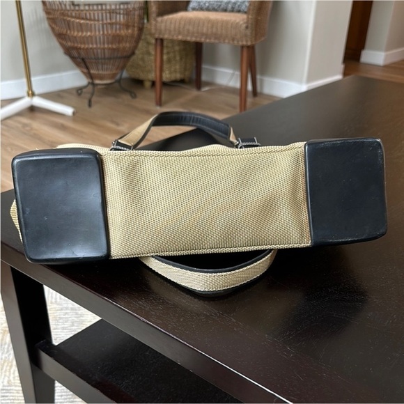 The Sak Cream and Black Shoulder Tote Bag - Picture 7 of 14